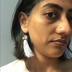 Anthropologie tassel earrings